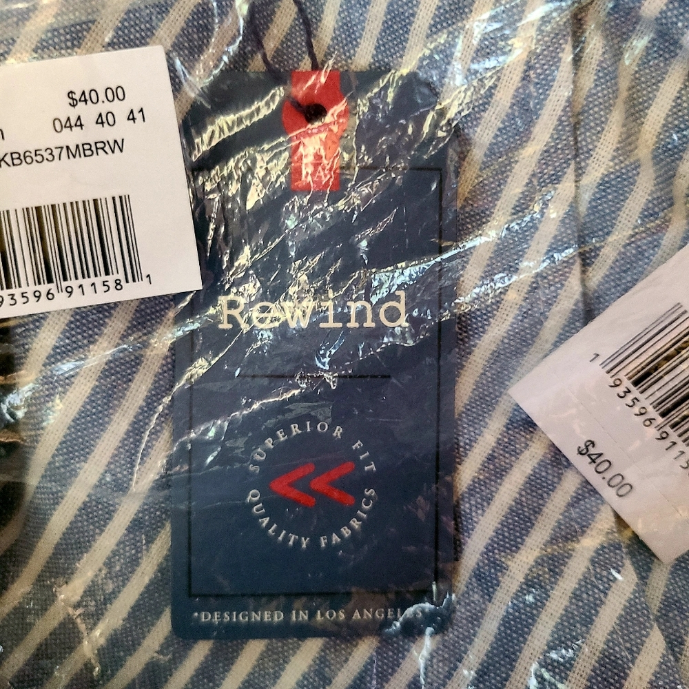🥳FINAL PRICE👍💙 NWT‼️ Rewind brand Paperbag Waist Belted Skirt (Juniors) - Picture 8 of 8